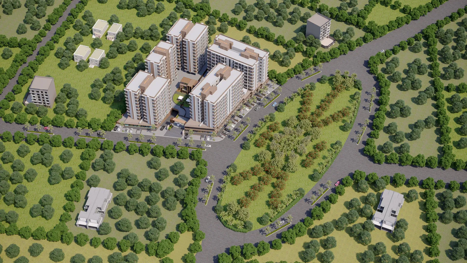 Altosa Ample & Utsav – 2 & 3 BHK Flats & Shops in Mavdi, Rajkot gallery image 3