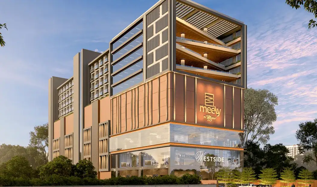 Meely -Premium Offices, Shops and Showrooms  By Prabhu Group